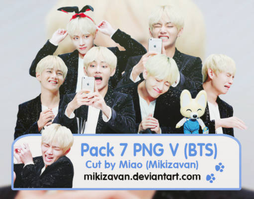 :: PACK 7 PNG V (BTS) ::