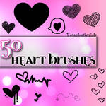 Heart Brushes