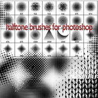 halftone brushes C