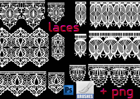 lace brushes