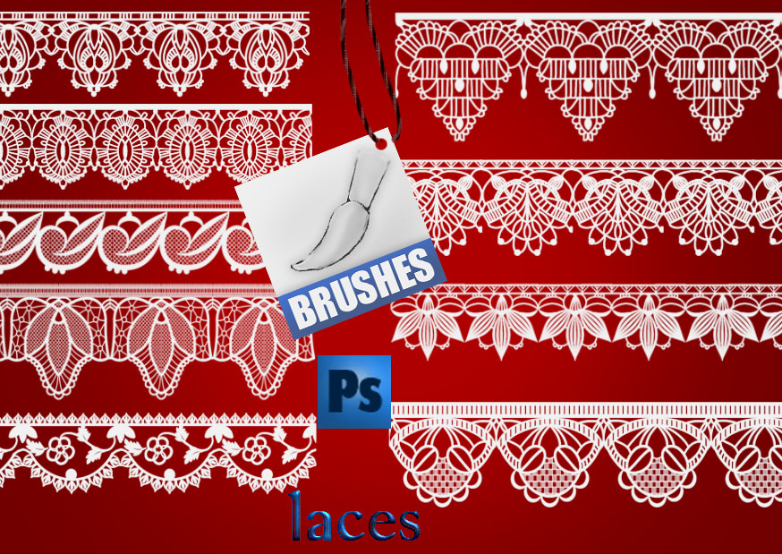 lace brushes