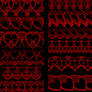 Valentine's day lace  png