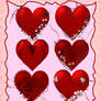 Valentine hearts PNG-2