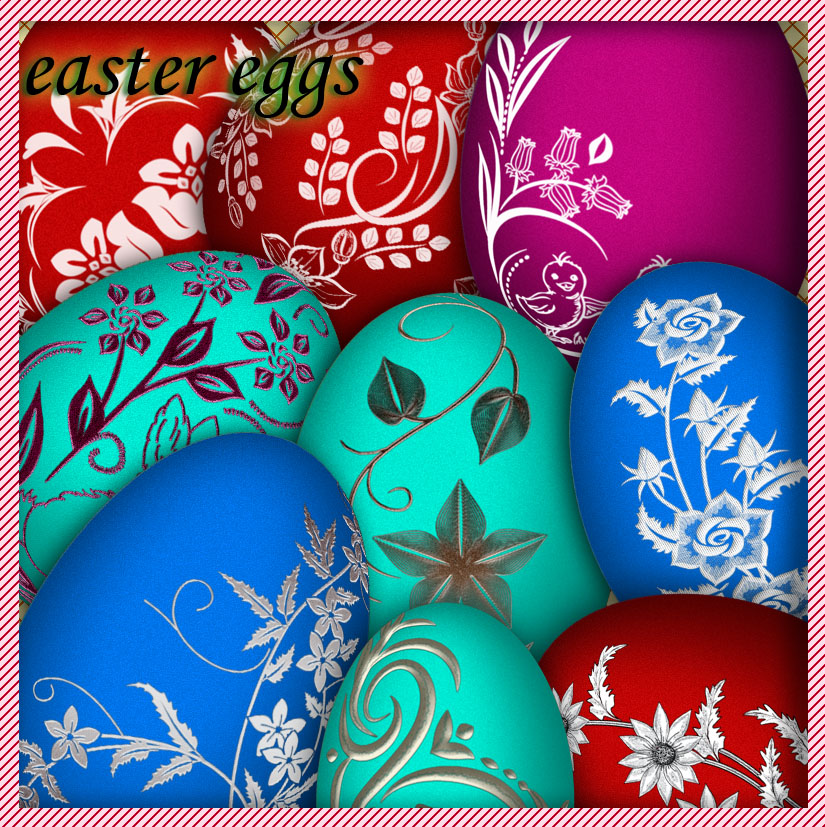 Easter eggs B by roula33 on DeviantArt