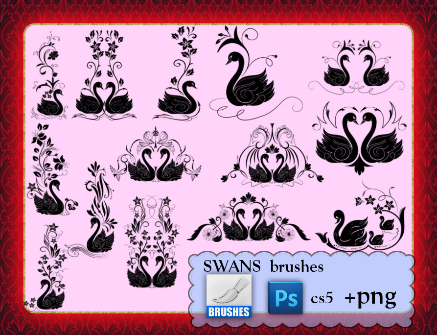 SWANS brushes by roula33 on DeviantArt
