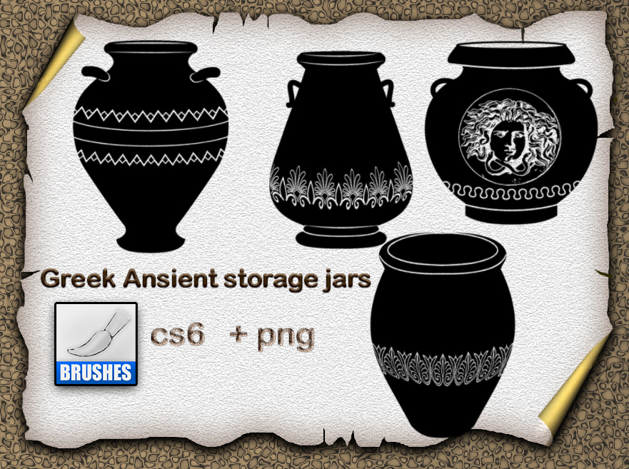 Ancient Greek storage jars