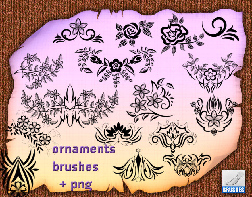 Ornaments Brushes by roula33 on DeviantArt
