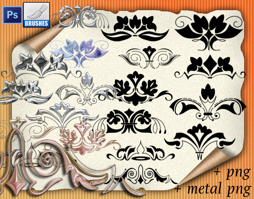 Decorative Brushes 02 by roula33 on DeviantArt