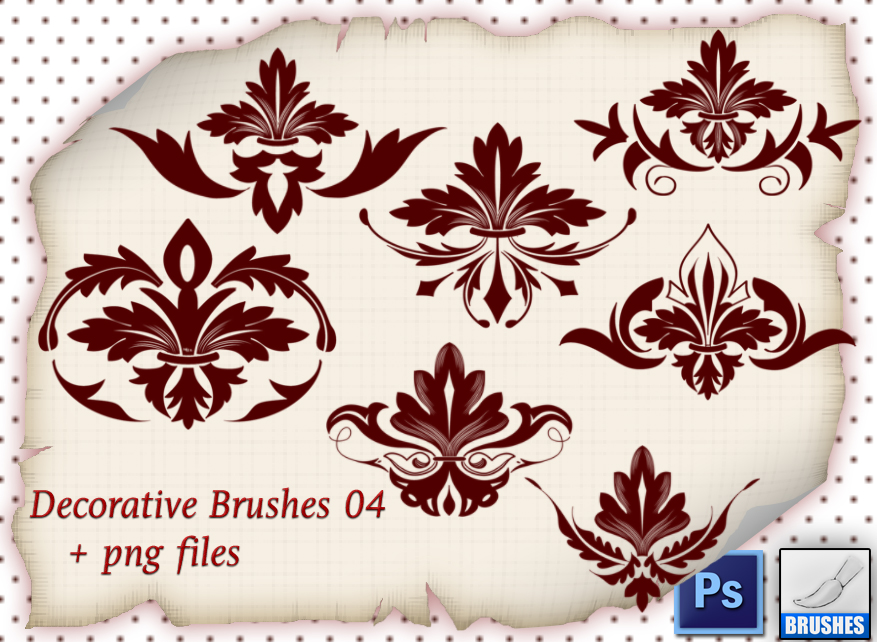 Decorative Brushes 04