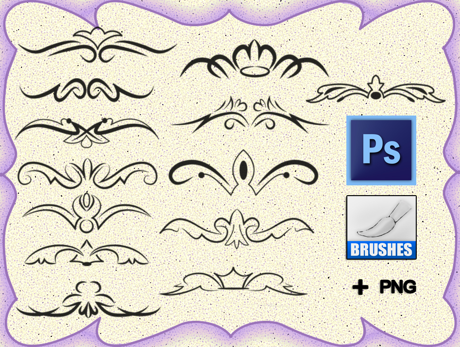 Dividers Brushes by roula33 on DeviantArt