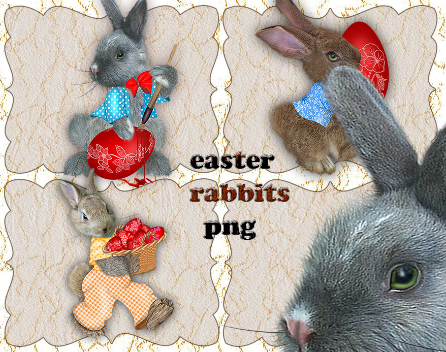 Easter Rabbits by roula33 on DeviantArt