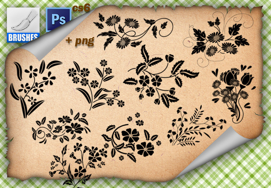 Decorative Brushes by roula33 on DeviantArt