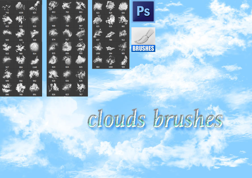 Clouds Brushes by roula33 on DeviantArt