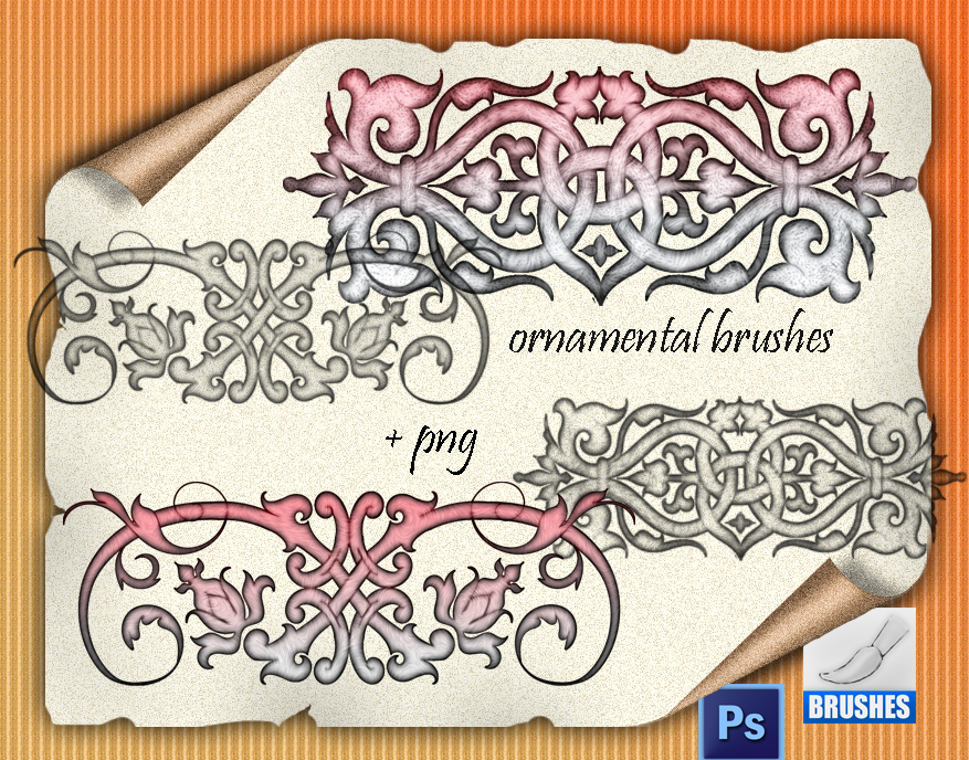 Ornamental Brushes by roula33 on DeviantArt