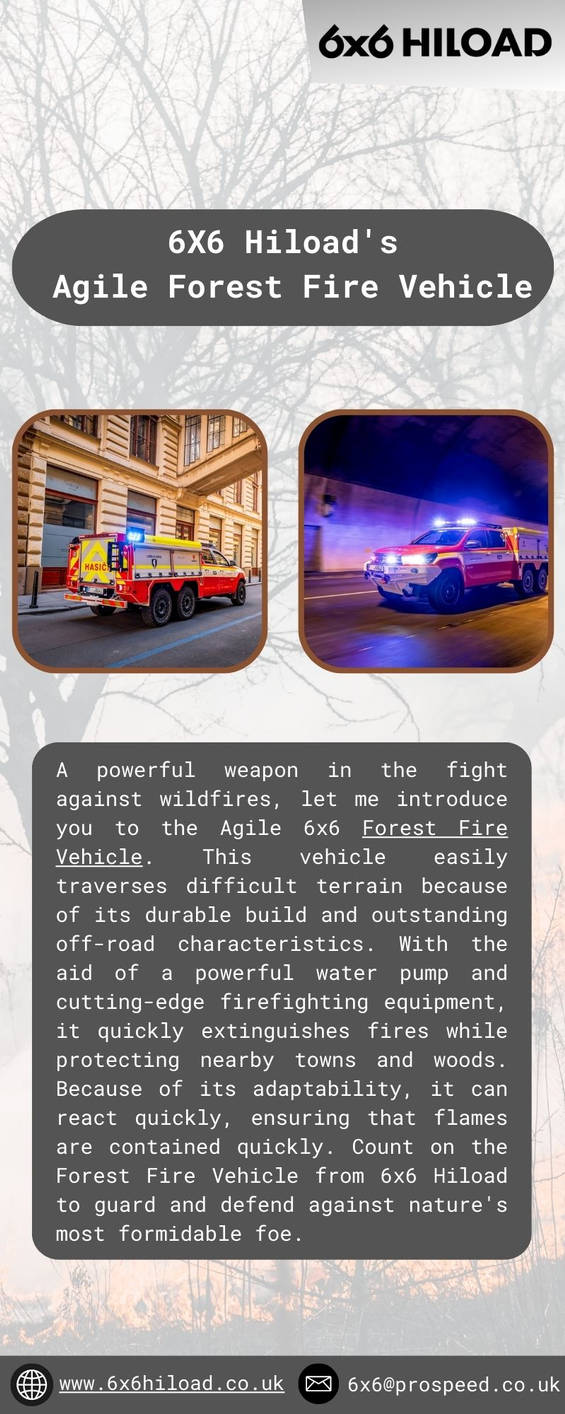 Navigating Flames with 6x6 Forest Fire Vehicle by 6x6hiload on DeviantArt