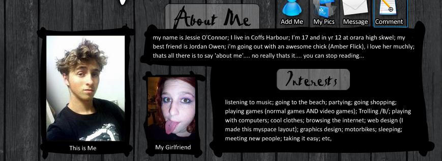 My First Flash Myspace by Organization13x on DeviantArt