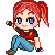 Chibi Claire Redfield Icon by ArubatoWesuka