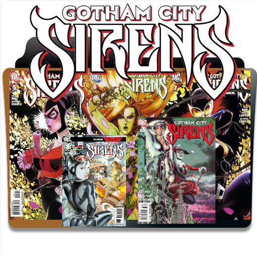 DC Comics Books - Gotham City Sirens Folder Icon