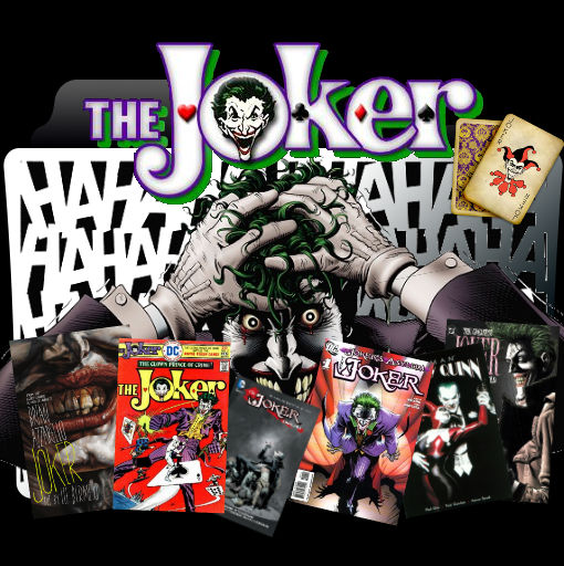 The Joker Comics Books Folder Icon by MrTrashNinja on DeviantArt