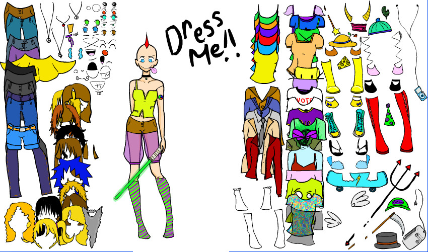 dress up game 2.0 by Senkora on DeviantArt