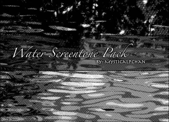 Water Screentone Pack