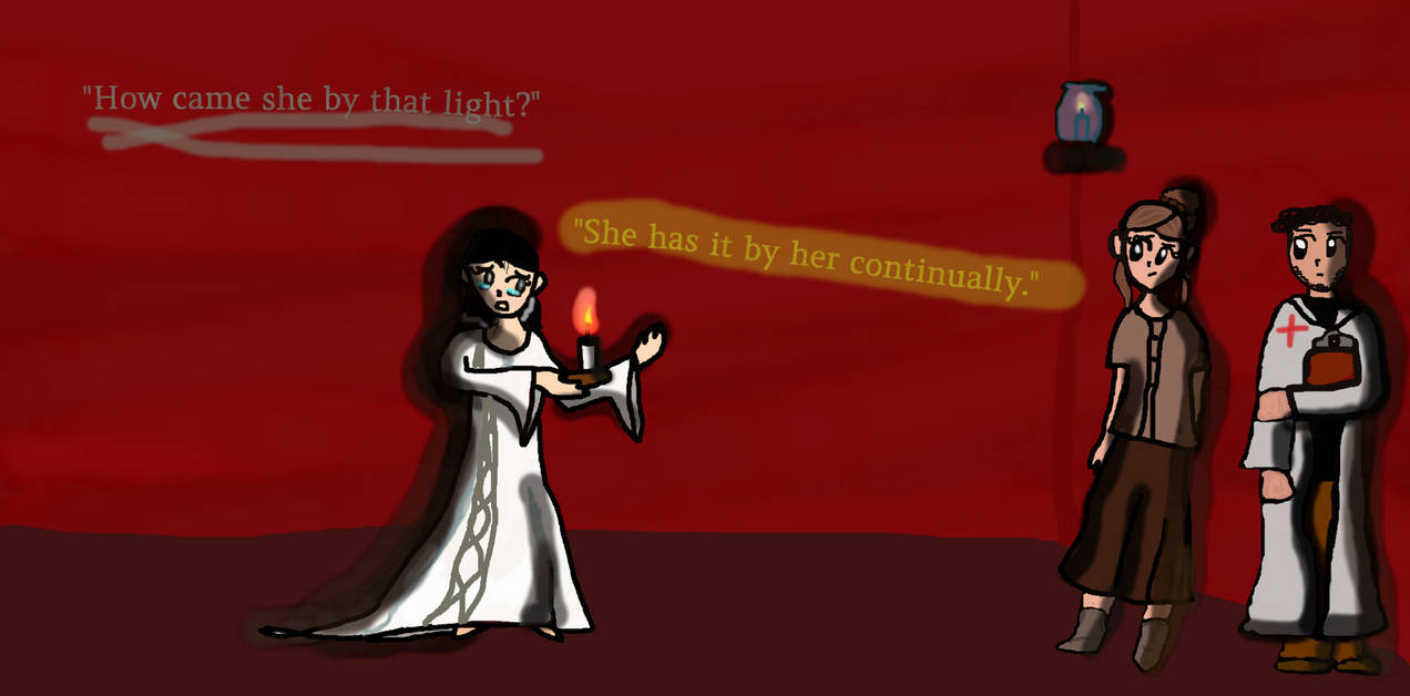 Lady Macbeth and her candle by lavenderlionlisa on DeviantArt