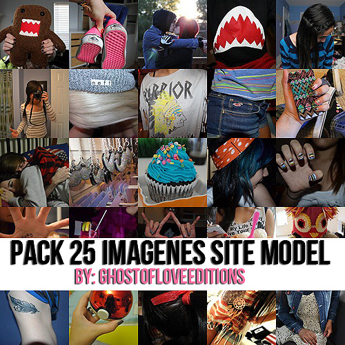 Pack 25 Imagenes Site Model