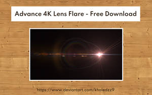 Advance 4K Lens Flares by khaledzz9