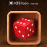 3D iOS Icon