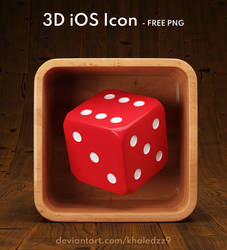 3D iOS Icon by khaledzz9