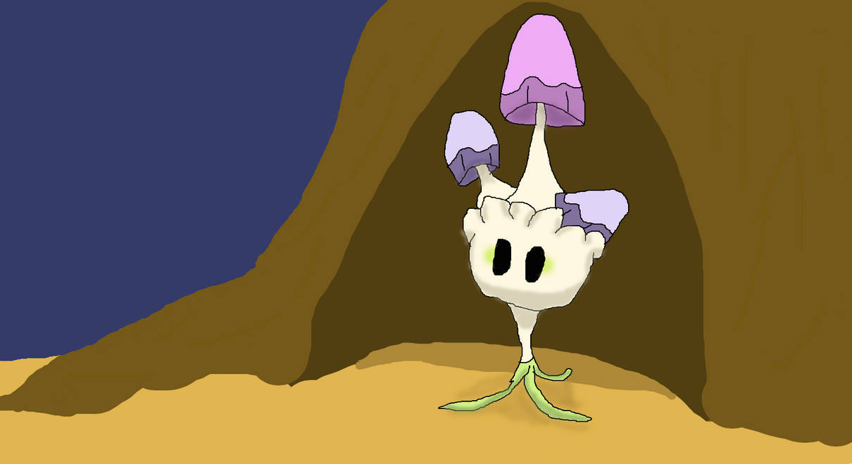 Pokemon Sun/Moon Morelull by Butt1jacob2 on DeviantArt