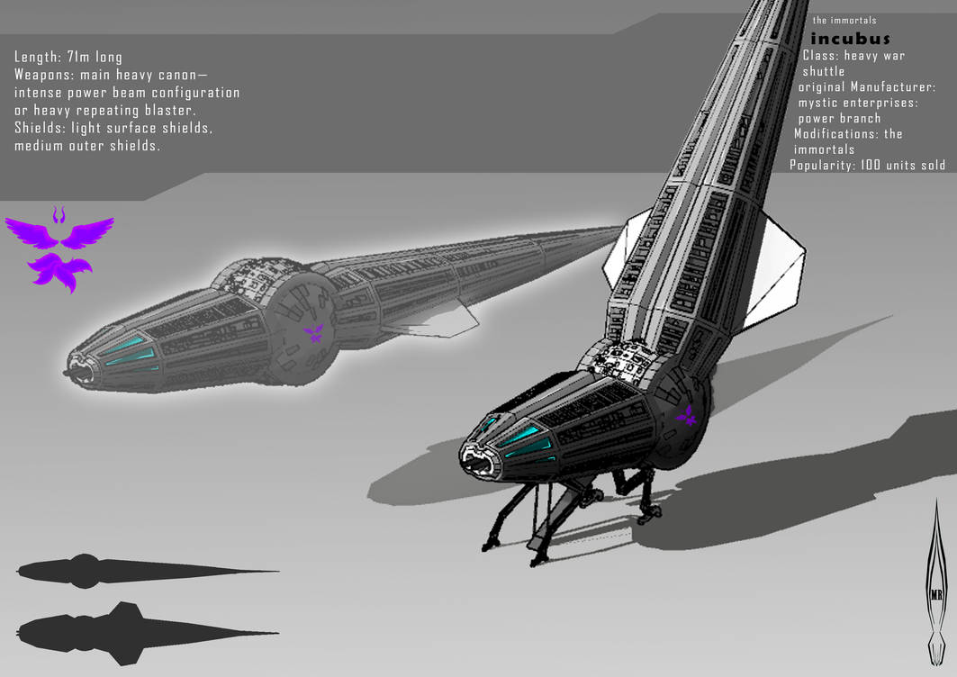 incubus war shuttle concept art by chouderr on DeviantArt