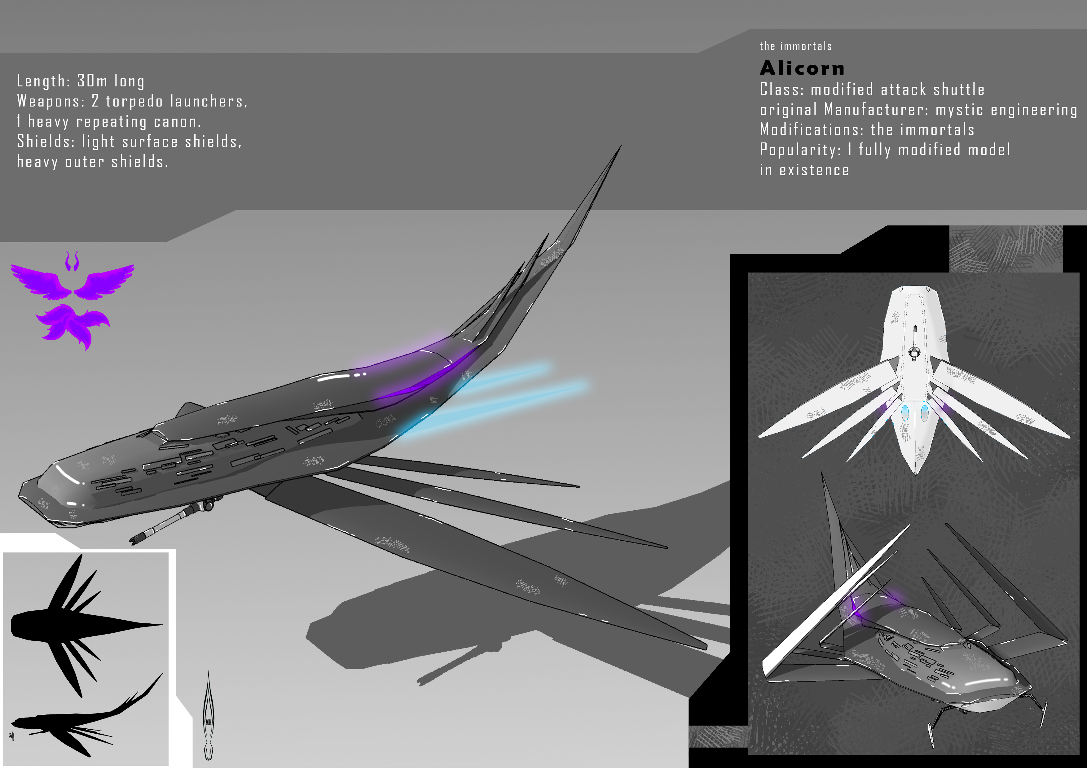 Alicorn Concept Art by chouderr on DeviantArt
