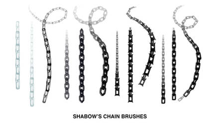 Shabow's Chain Brushes for Photoshop