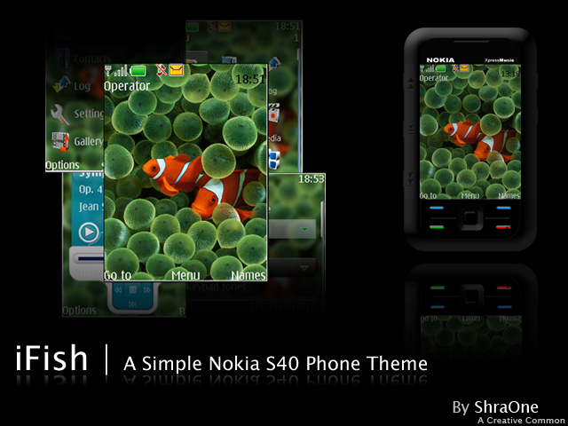 iFish a Nokia S40 theme