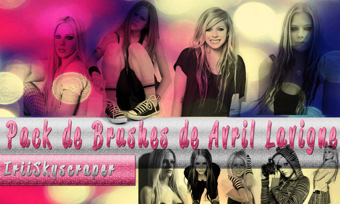 Pack de Brushes de Avril Lavigne by Irii-Skyscraper on DeviantArt