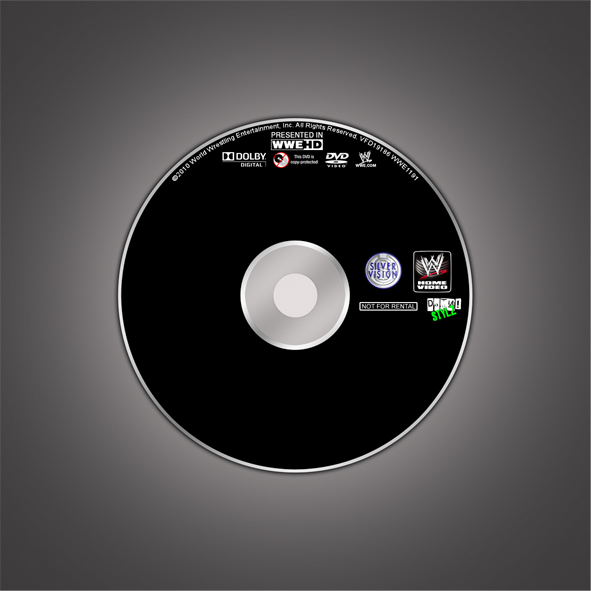 WWE 2010 CD Label Template