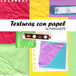 Textures 7: Texturas con papel by fullmind79