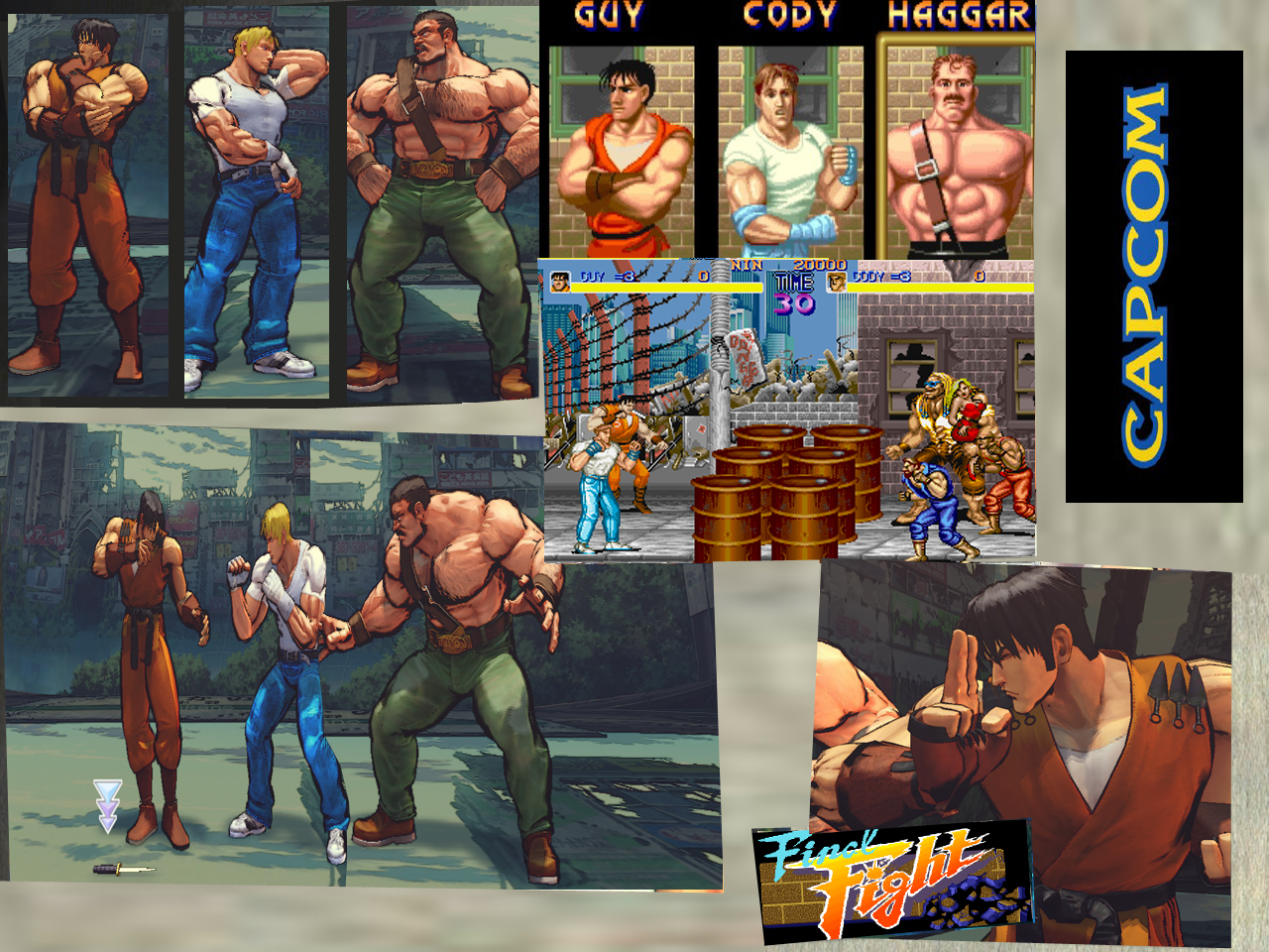 SF Final Fight Costume Pack
