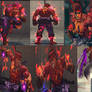 shirtless evil ryu