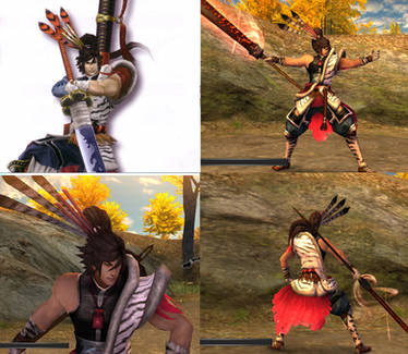 Sengoku Basara 3 Maeda Keiji classic color