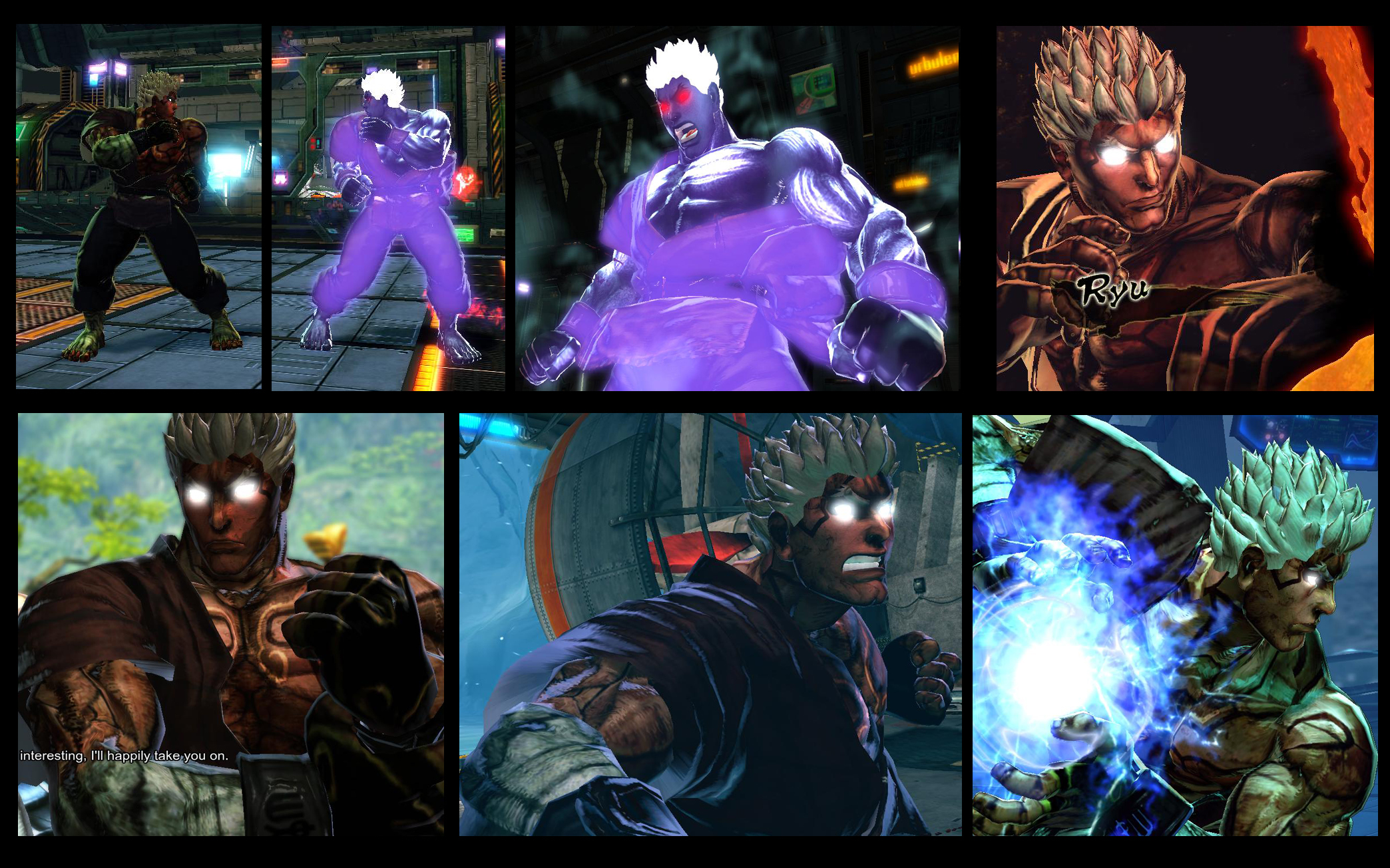 SF X TEKKEN Ryu as Apprentice Asura