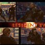 SF X TEKKEN Raven as Albert Wesker from RE4