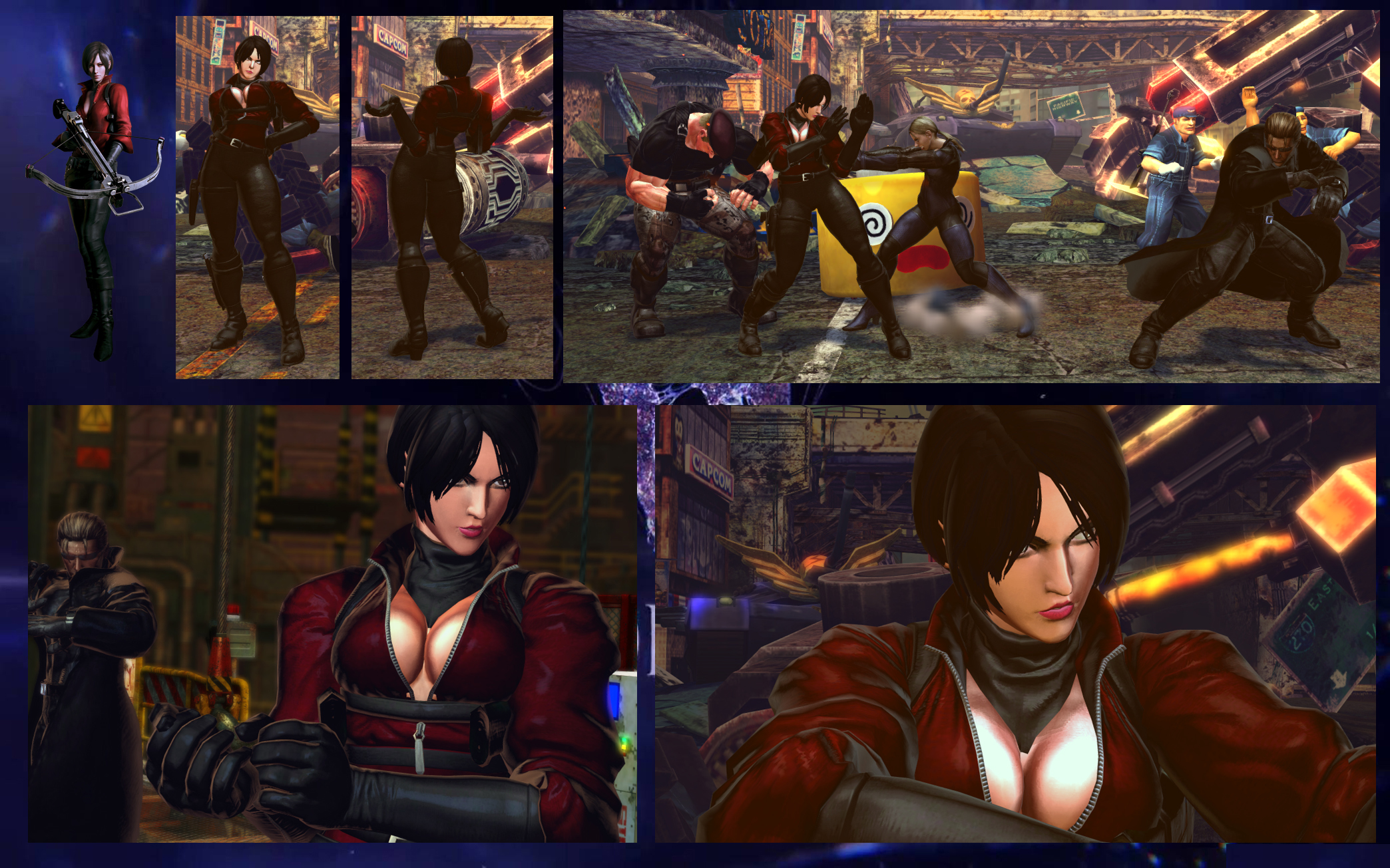 SF X TEKKEN Nina as Ada Wong from RE 6