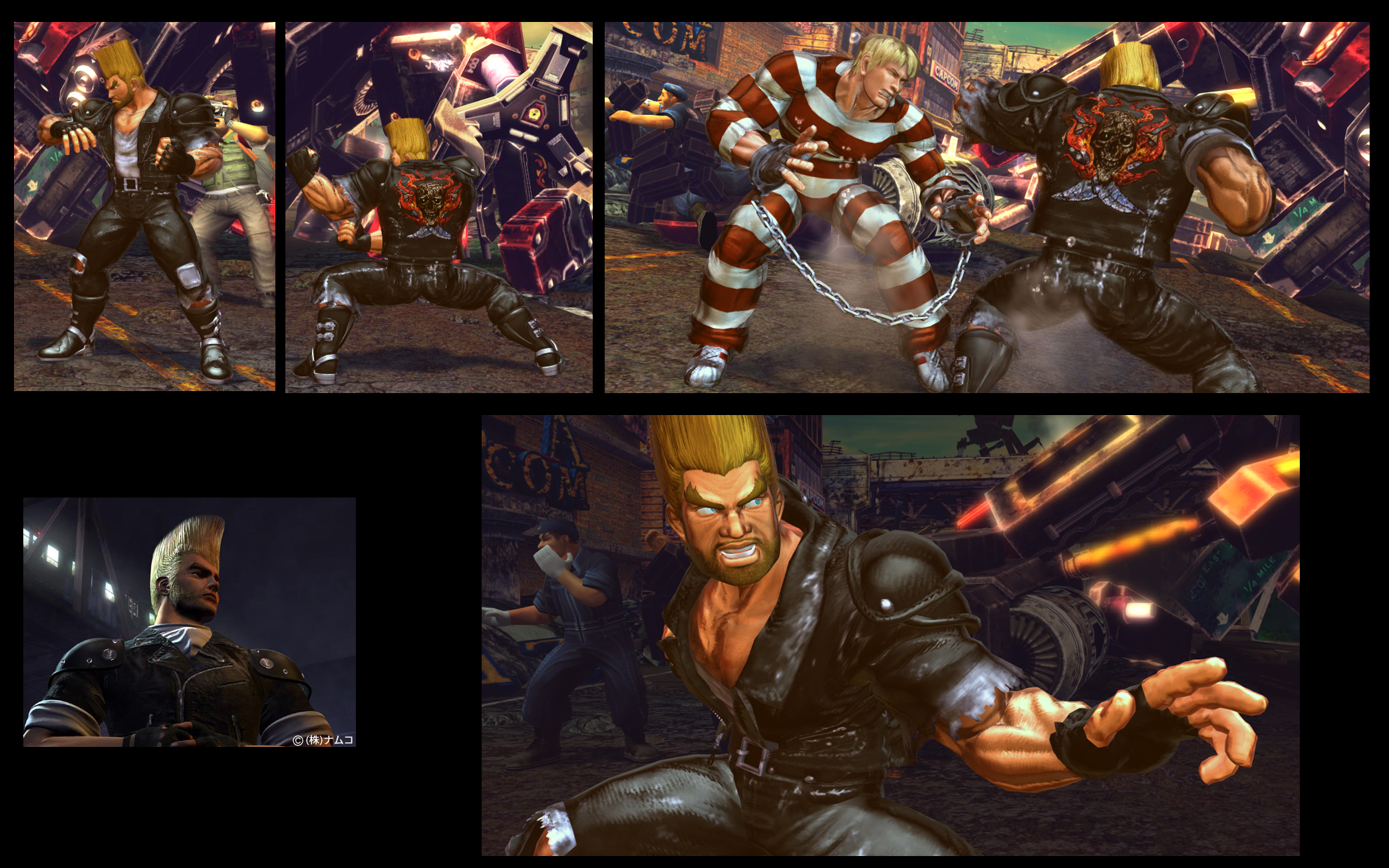 SF X TEKKEN Biker Paul from Tekken 3