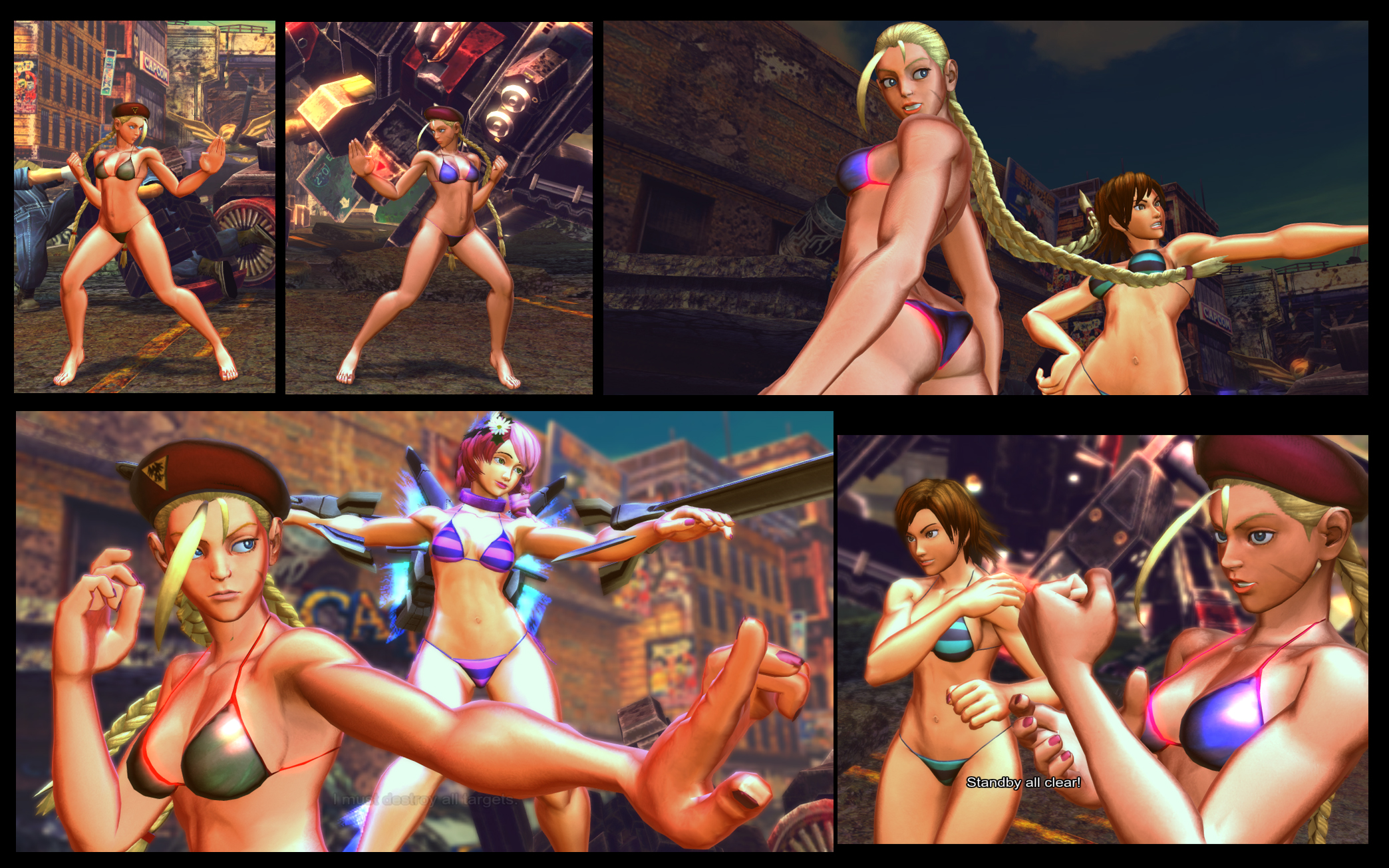 SF X TEKKEN bikini Cammy