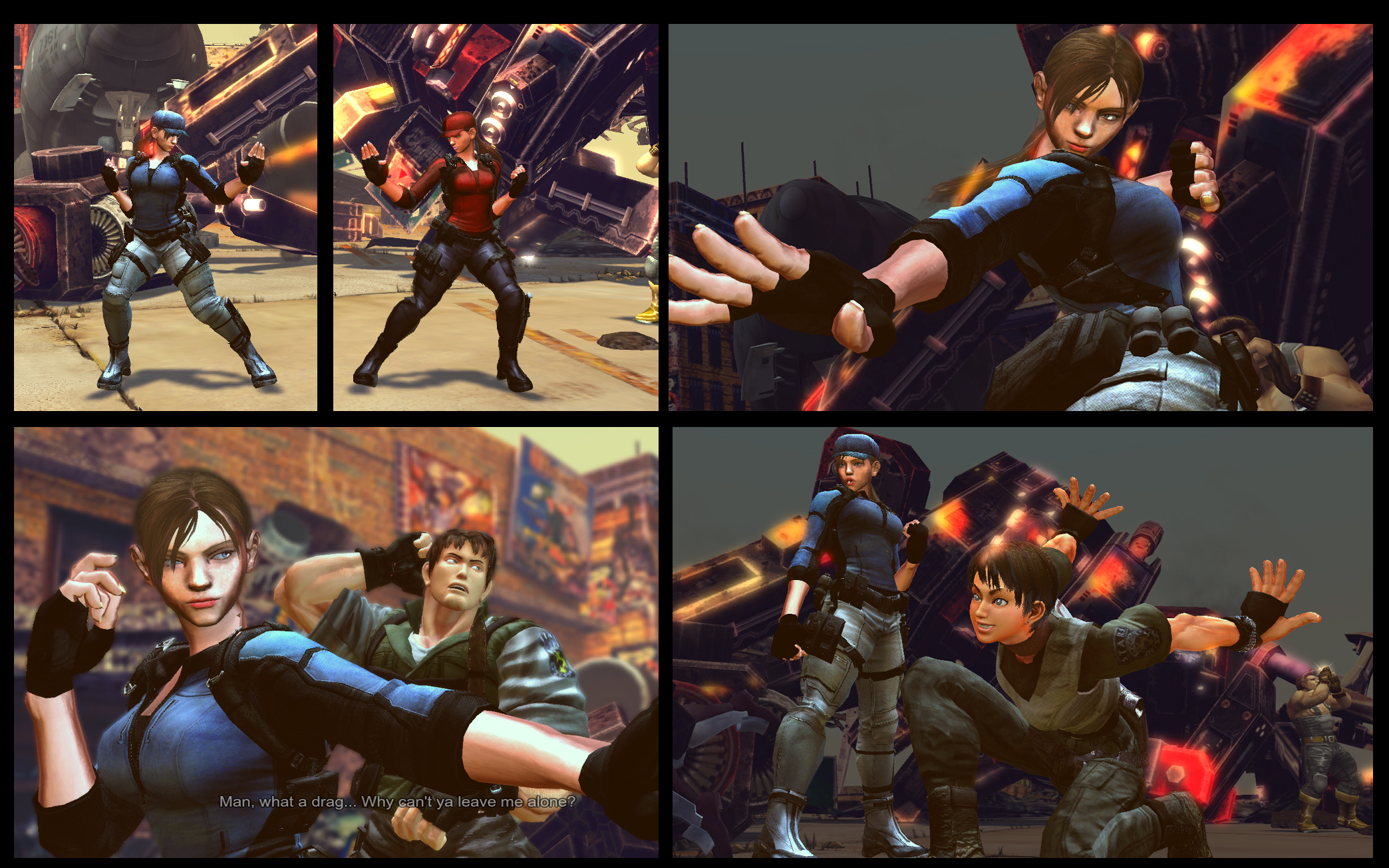 SF X TEKKEN Cammy Jill Valentine BSAA Vol 3