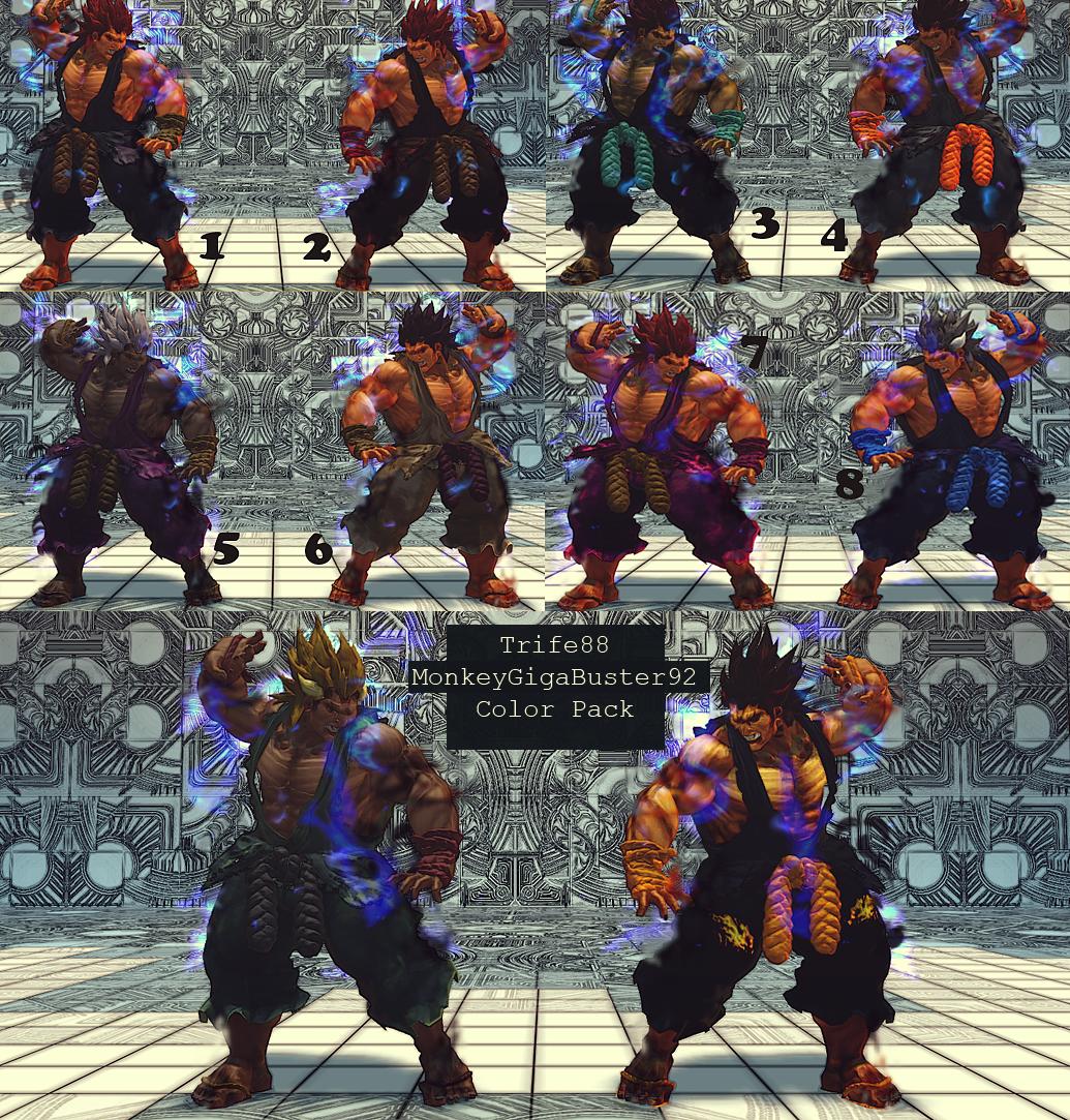 USFIV Oni Akuma 10 color pack