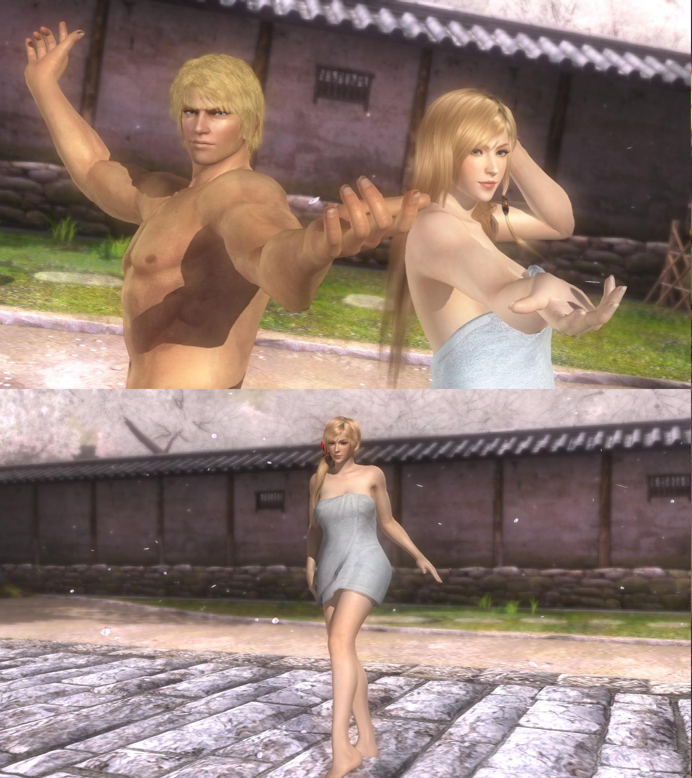 DOA5LR Sarah Bath Towel mod