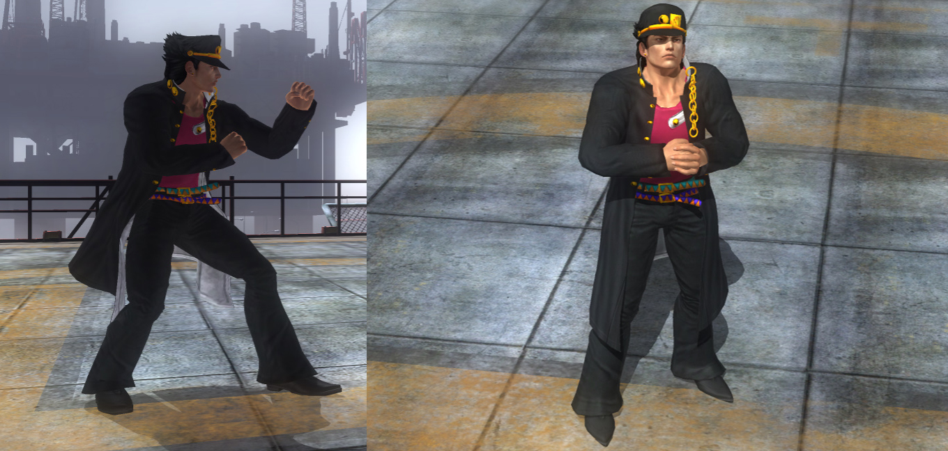 DOA5LR Akira as Jotaro Kujo